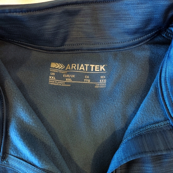 Ariat Tek Team Mid States 1/2 Zip Sweatshirt Size XXL - Picture 3 of 6